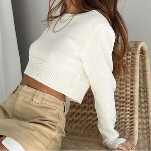 Princess Polly Cropped Britta Sweater